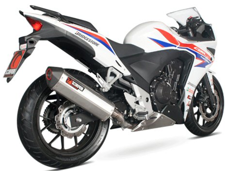 Honda CBR500 R / CB500 F / CB500 X 2013+ Scorpion Serket Taper Exhaust ...