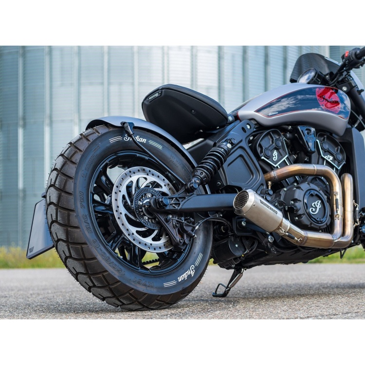 Wunderkind KIT Rear Fender Conversion ''NEWCHURCH THREE'' For Indian Scout Models