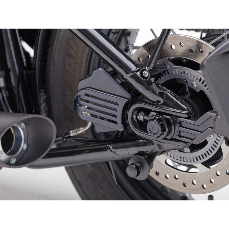 Wunderkind Front Wheel Axle Side Covers For Triumph Bobber