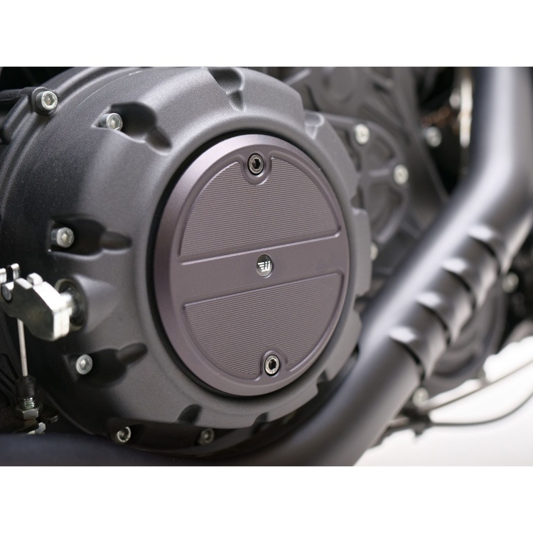 Wunderkind Clutch Cover INB1R For Indian Scout Bobber