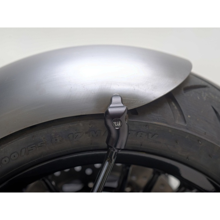 Wunderkind Rear Fender With Bobber Seat For Wide Tire For Indian Scout Bobber