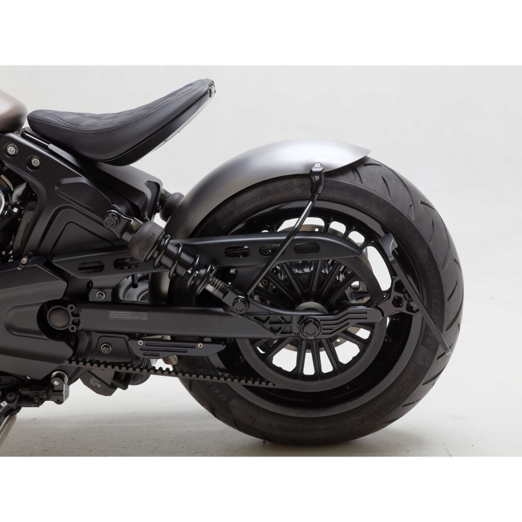 Wunderkind Rear Fender With Bobber Seat For Wide Tire For Indian Scout Bobber