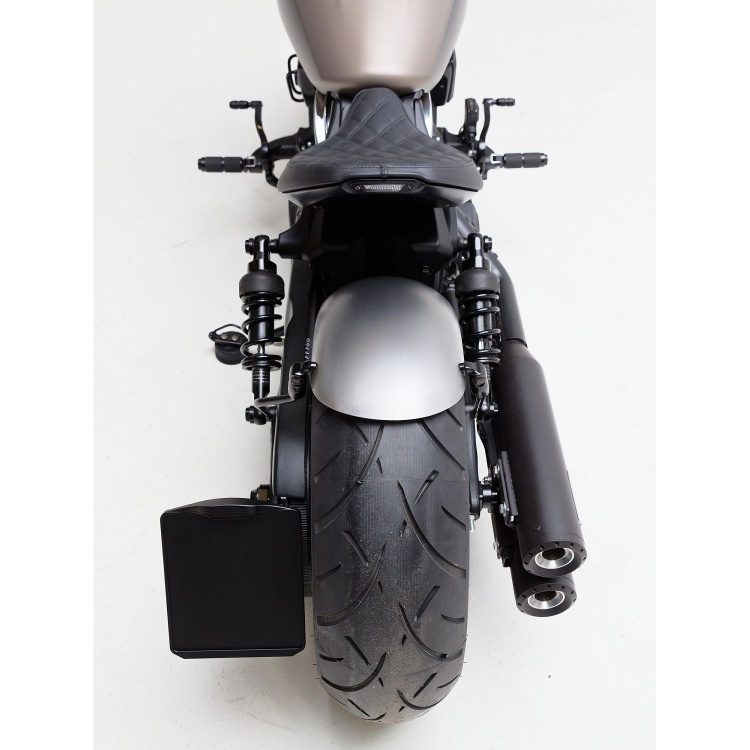 Wunderkind Rear Fender With Bobber Seat For Wide Tire For Indian Scout Bobber