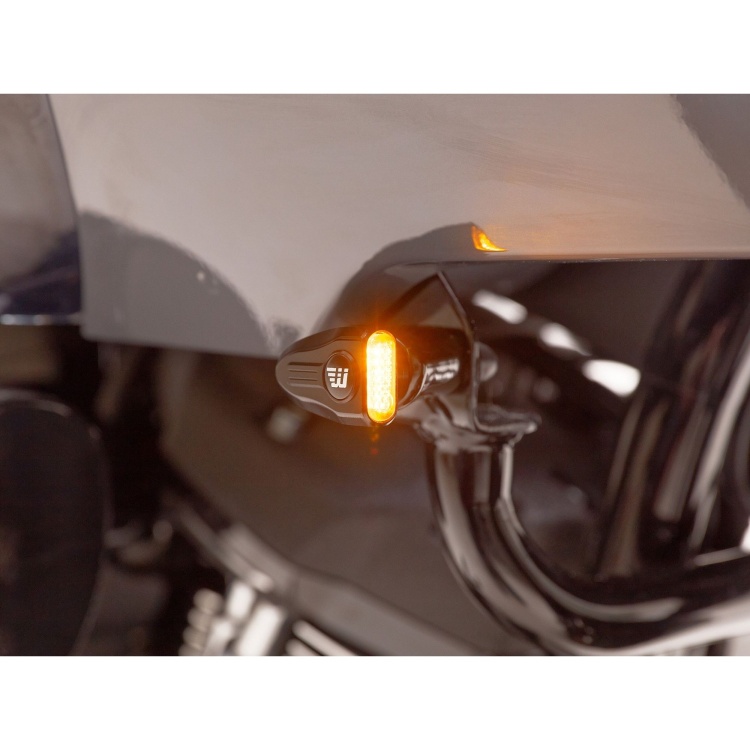 Wunderkind Front LED Indicator Kit For Harley-Davidson Models (2017 - 2024)