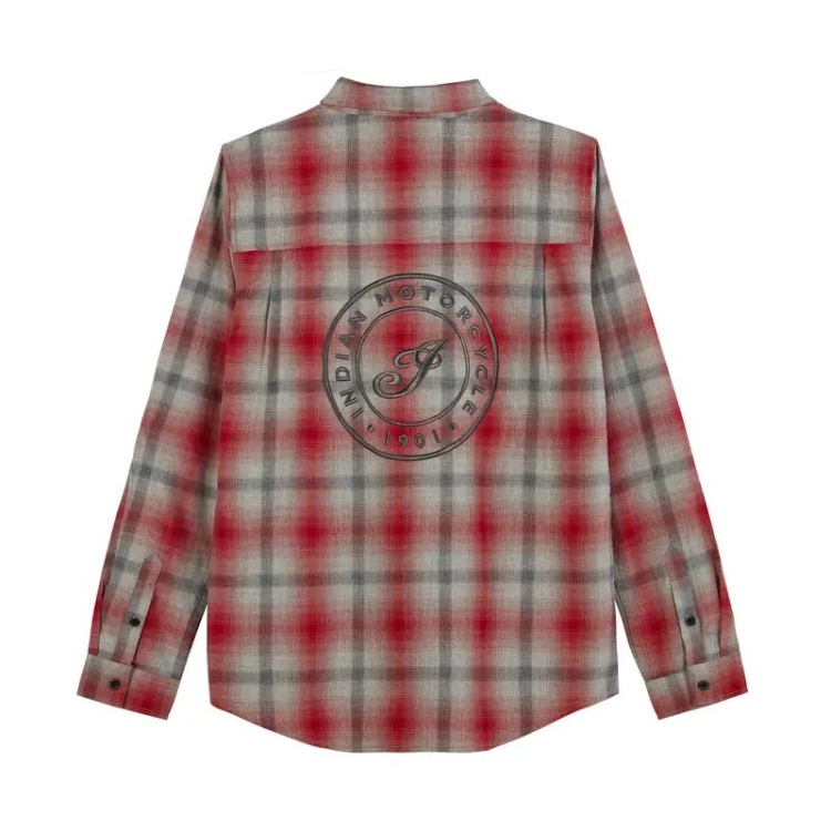 Indian Motorcycle Women's Icon Plaid Shirt