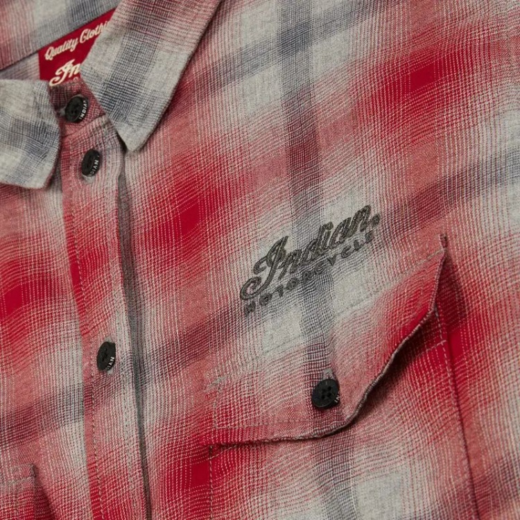 Indian Motorcycle Women's Icon Plaid Shirt