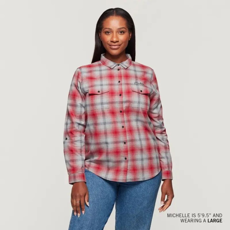 Indian Motorcycle Women's Icon Plaid Shirt