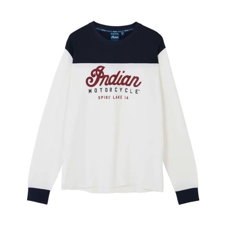 Indian Motorcycle Mesh Colorblock Long Sleeve