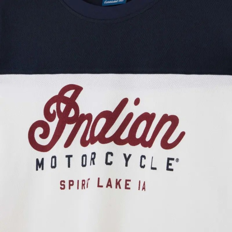 Indian Motorcycle Mesh Colorblock Long Sleeve