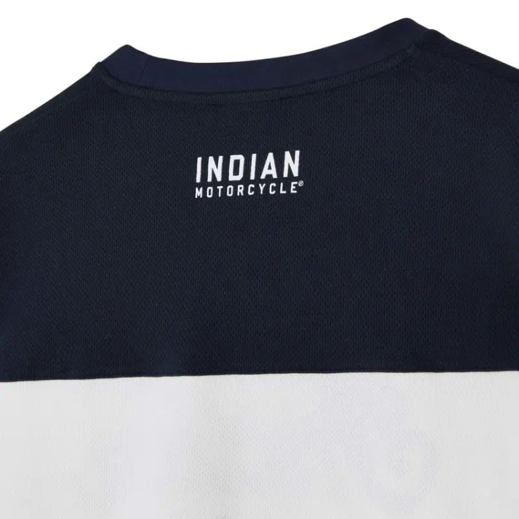 Indian Motorcycle Mesh Colorblock Long Sleeve