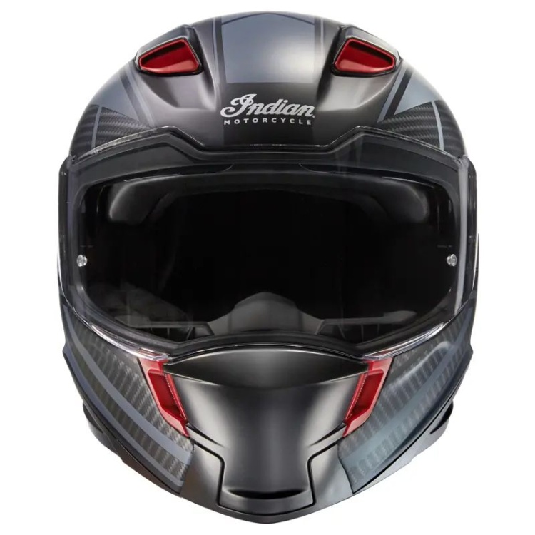 Indian Motorcycle Full Face Matte Sport Helmet-Black