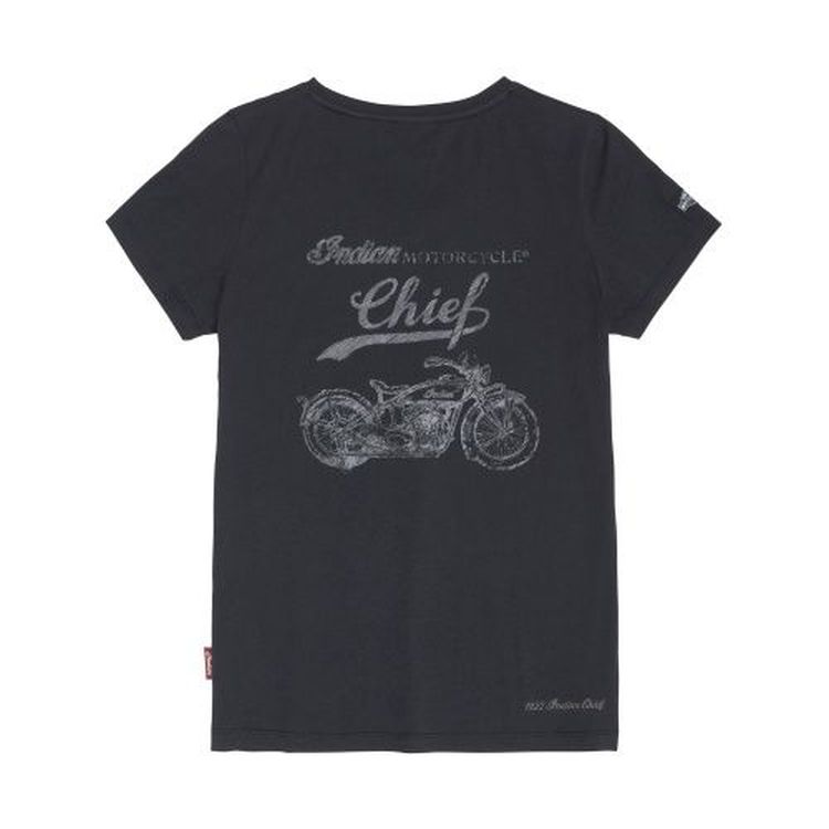 Indian Motorcycle women's '1922 Big Chief' t-shirt - black