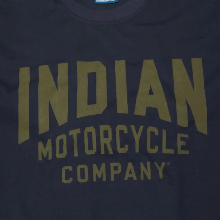 Indian Motorcycle Men`s Stripe Long Sleeve T-Shirt