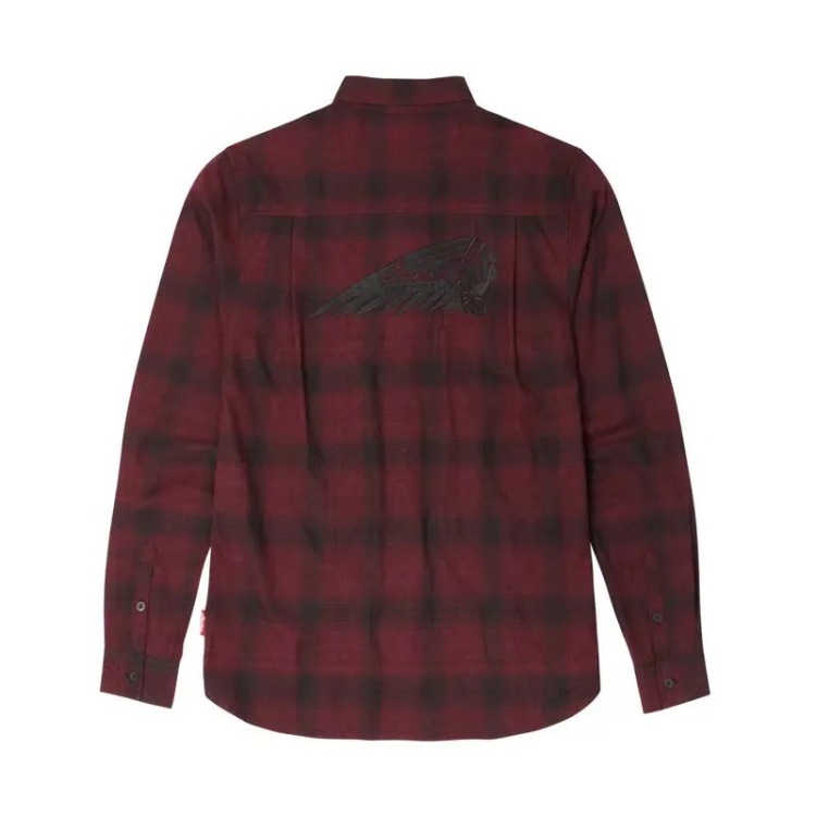 Indian Motorcycle Men's Denver Plaid Shirt