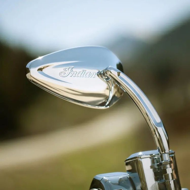 Indian Motorcycle 'Pinnacle' mirror - chrome