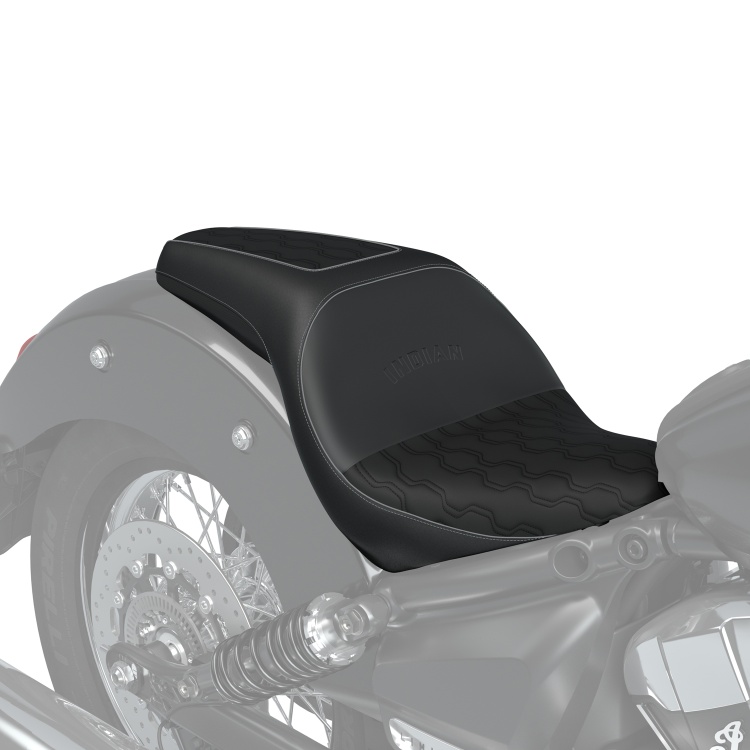 Indian Motorcycle Syndicate Seat - Black for Scout 1250cc Range