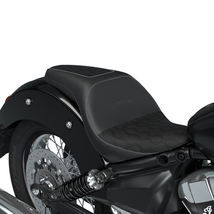 Indian Motorcycle Syndicate Seat - Black for Scout 1250cc Range