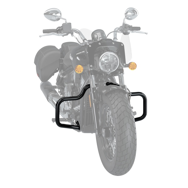 Indian Motorcycle Black Front Highway Bars for Scout 1250cc Range