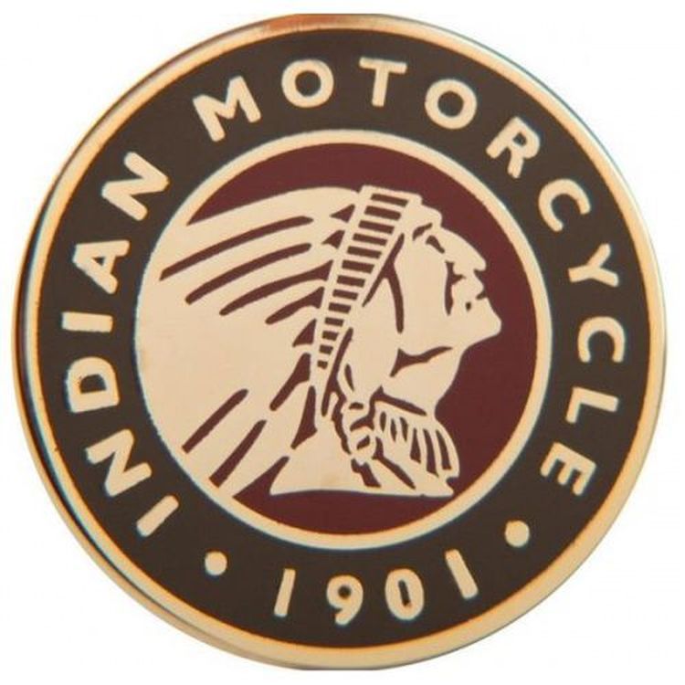 Indian Motorcycle Logo Pin Badge - Moore Speed Racing