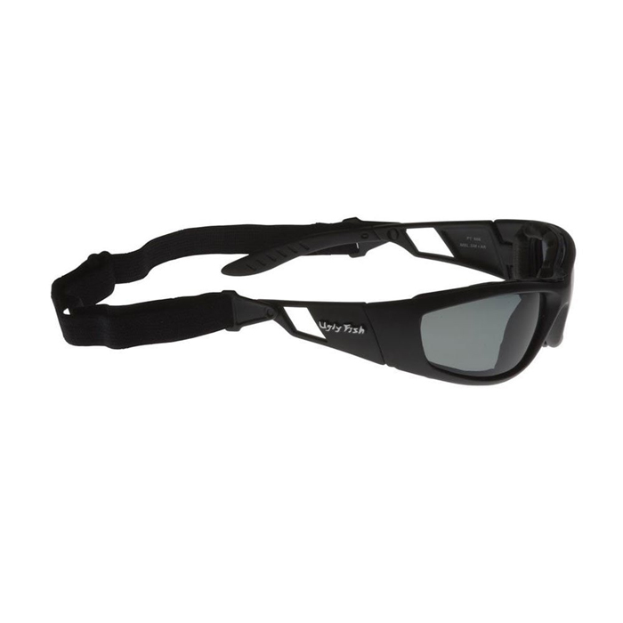 Ugly Fish Force Riding Sunglasses - Matt Black Frame & Smoke Polarised Lens