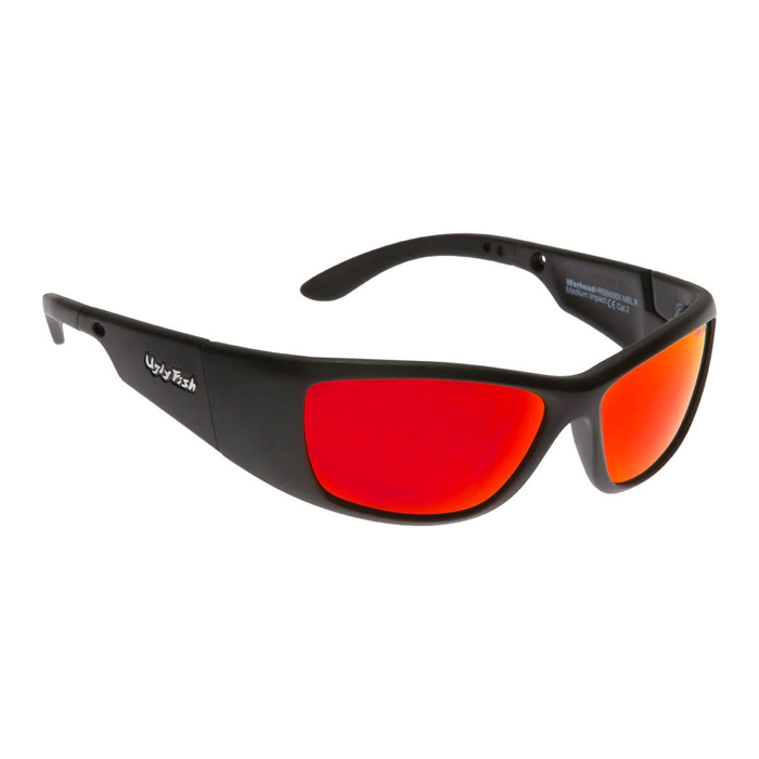 Ugly Fish RS6606X Warhead Multi Functional Riding Sunglasses - Matt Black  Frame and Red Revo Lens - Moore Speed Racing