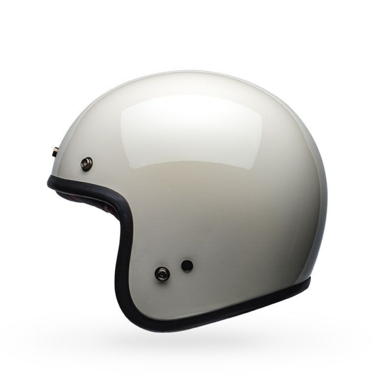 Bell Custom 500 Gloss Vintage White Helmet