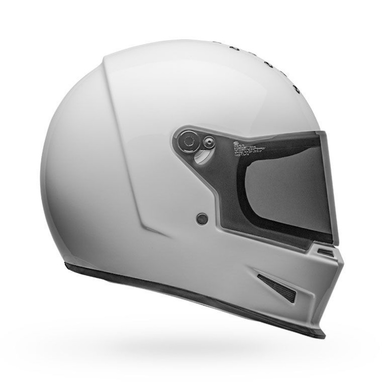 Bell Eliminator Gloss White Helmet