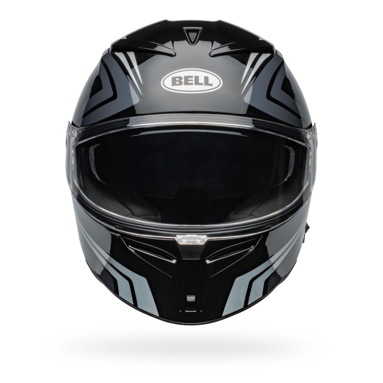 Bell Lithium Jetstream Gloss Black/Silver Helmet