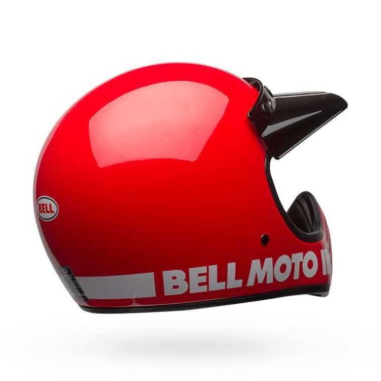 Bell Moto-3 Classic Gloss Red Helmet