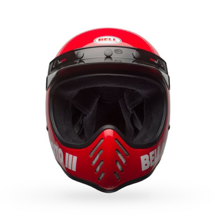 Bell Moto-3 Classic Gloss Red Helmet