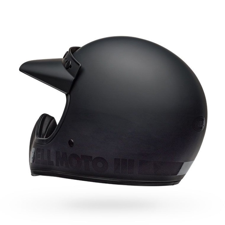 Bell Moto-3 Classic Matte/Gloss Blackout Helmet