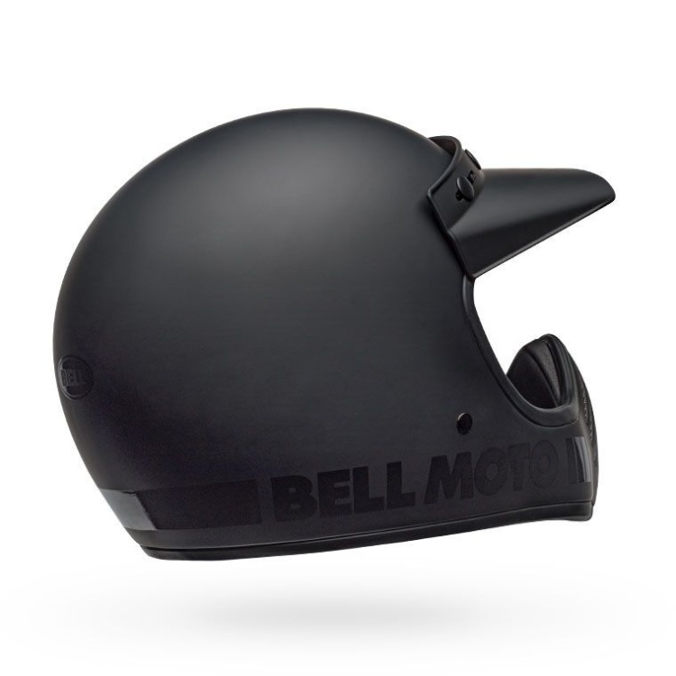 Bell Moto-3 Classic Matte/Gloss Blackout Helmet