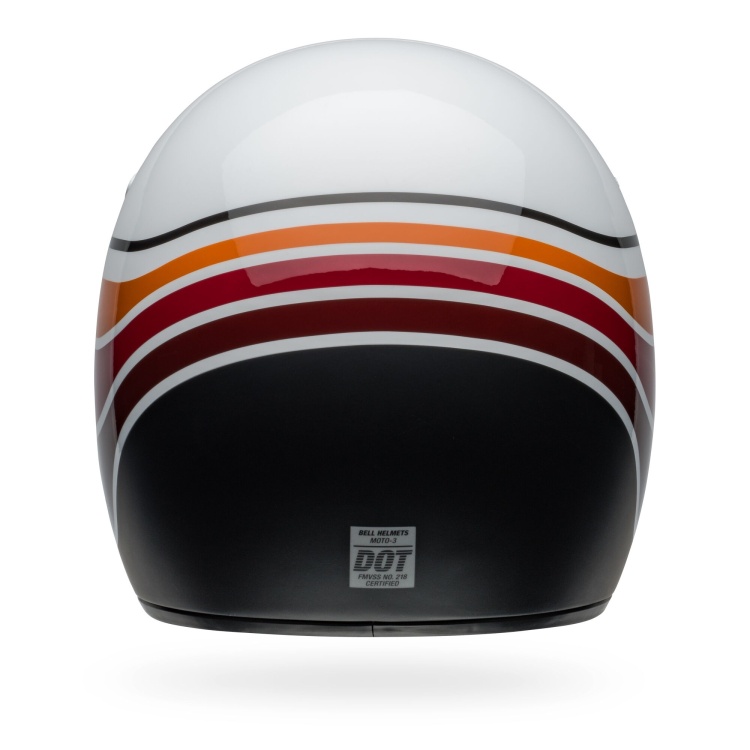 Bell Moto-3 RSD Saddleback Satin/Gloss White/Black Helmet