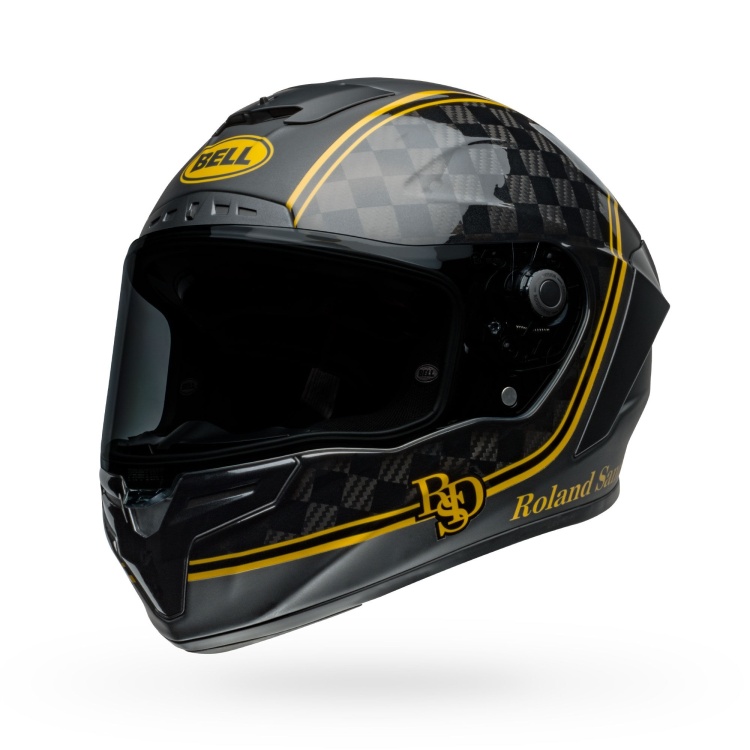 Bell Race Star DLX Flex Full Face Black / Gold Sport Helmet