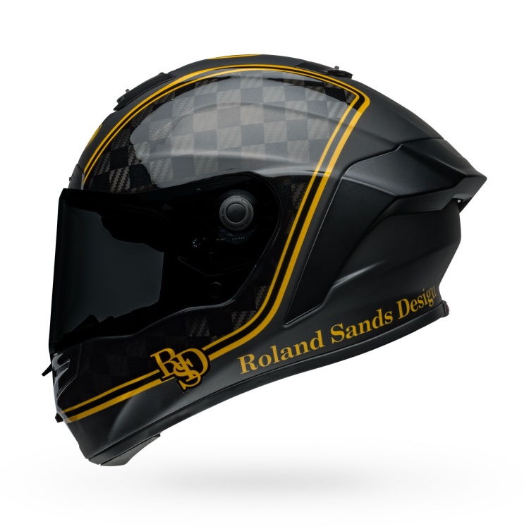 Bell Race Star DLX Flex Full Face Black / Gold Sport Helmet