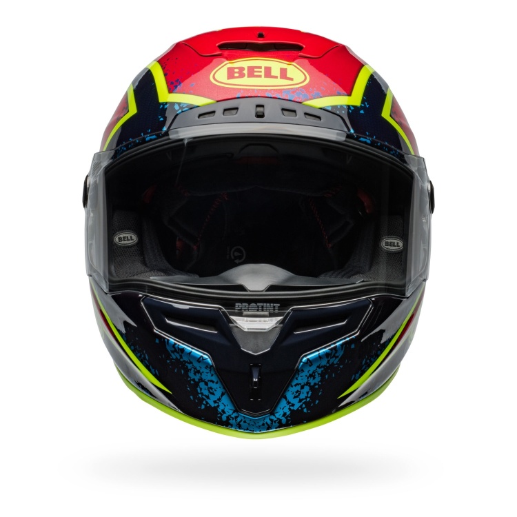 Bell Race Star DLX Flex Full Face Xenon Gloss Blue/Retina Sport Helmet