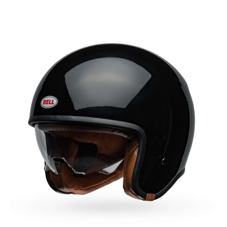 Bell TX-501 Solid Black Helmet