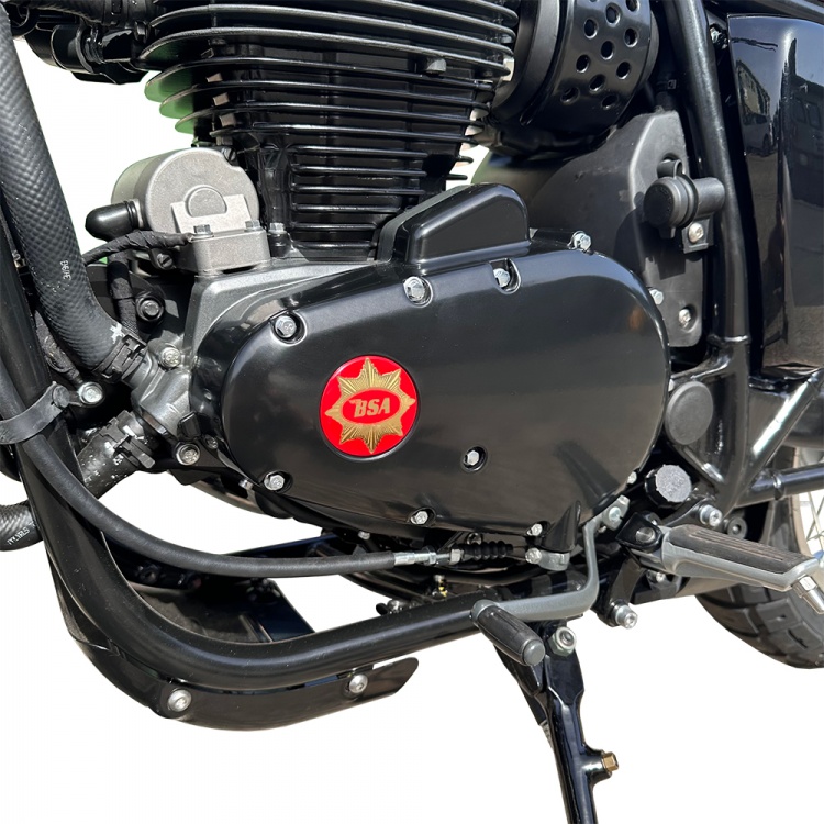 BSA Gold Star Engine Casing and Fuel Cap Resin Sticker Kit (2023 - 2024)