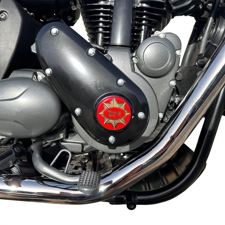 BSA Gold Star Engine Casing and Fuel Cap Resin Sticker Kit (2023 - 2024)