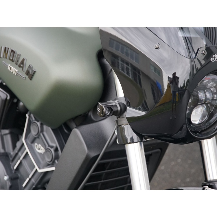 Wunderkind Front LED Turn Signal For Indian Scout Models