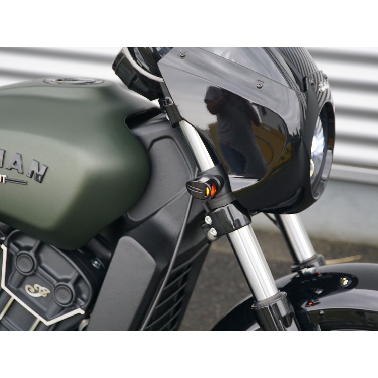 Wunderkind Front LED Turn Signal For Indian Scout Models