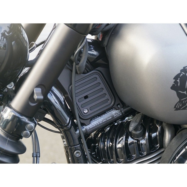 Wunderkind Cover Frame Triangle Steering Head For Indian Chief