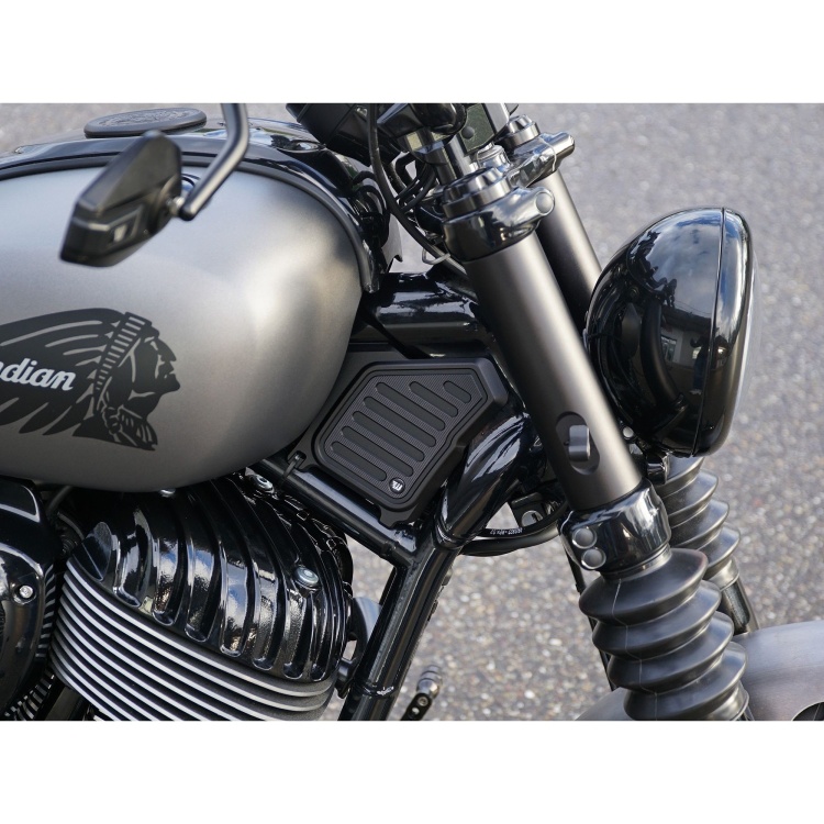 Wunderkind Cover Frame Triangle Steering Head For Indian Chief