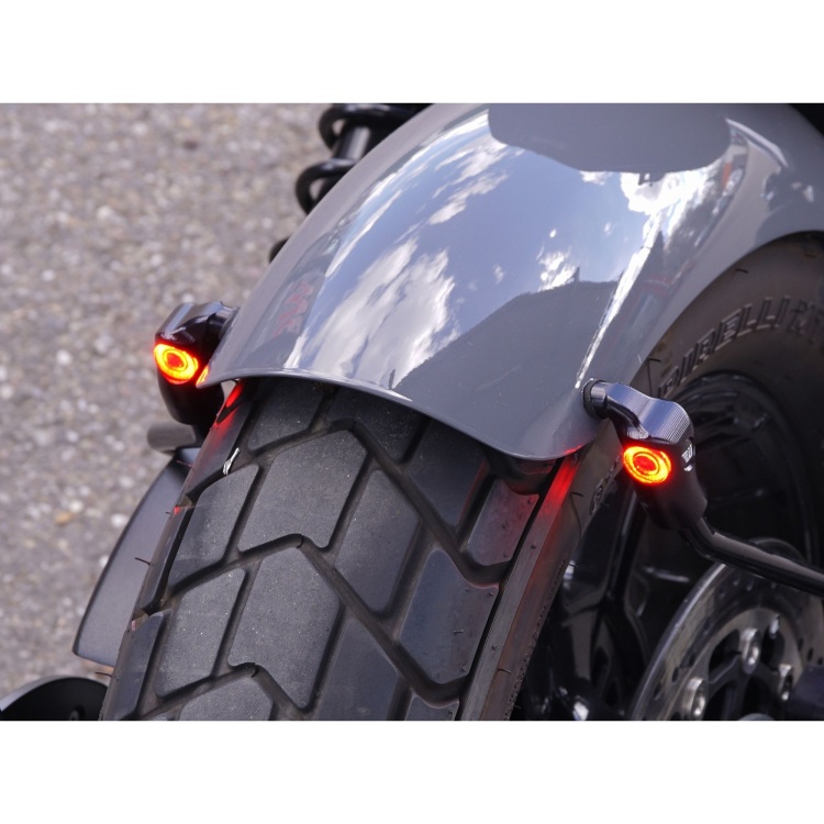 Wunderkind KIT Rear Fender Conversion ''NEWCHURCH THREE'' For Indian Scout Models