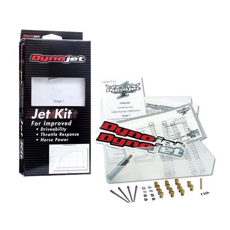 Dynojet Carburettor Jet Kit for Kawasaki GPX600R C1-C7 88-97 - Stage 1
