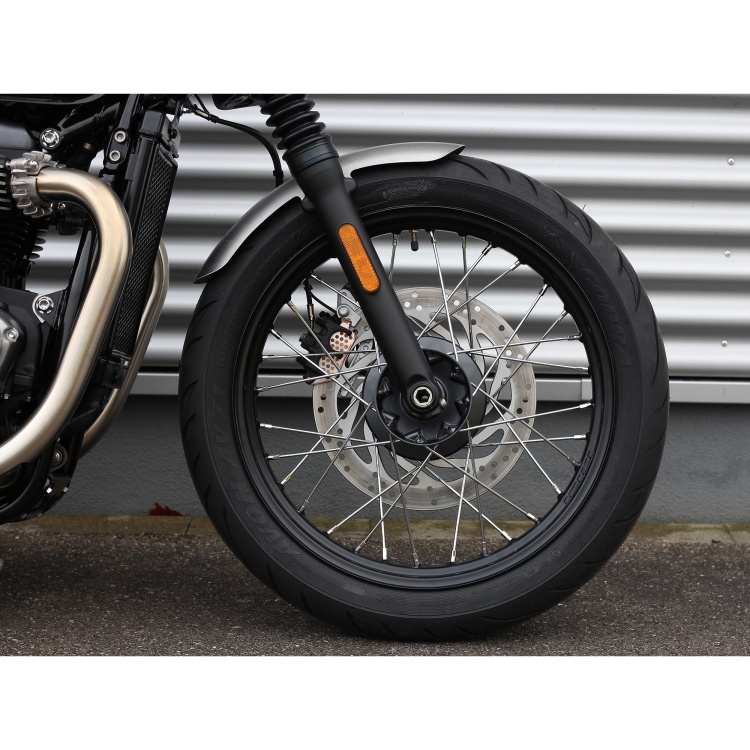 Wunderkind Metal Front 16'' Fender For Triumph Bobber