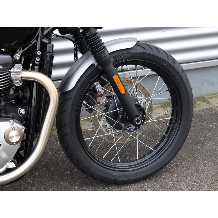 Wunderkind Metal Front 16'' Fender For Triumph Bobber