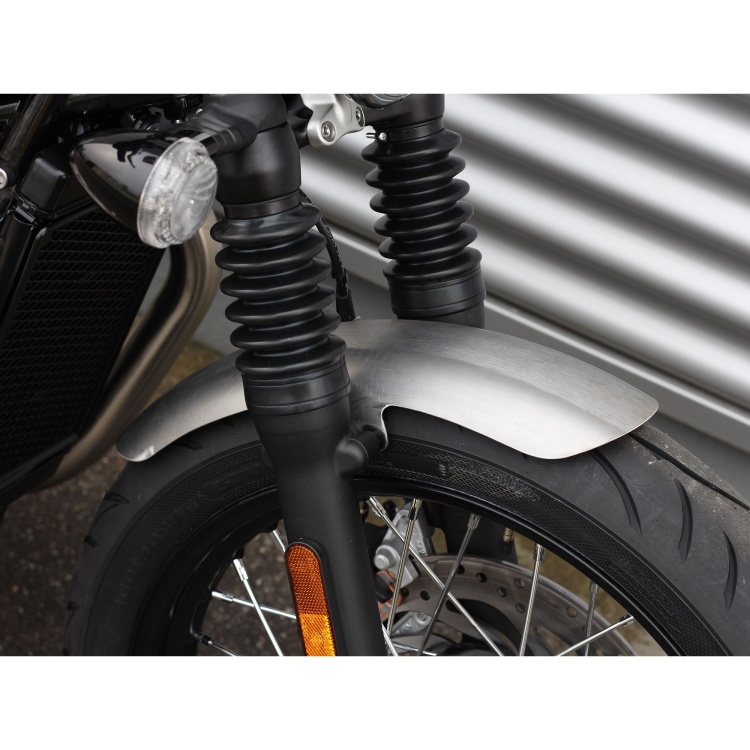 Wunderkind Metal Front 16'' Fender For Triumph Bobber