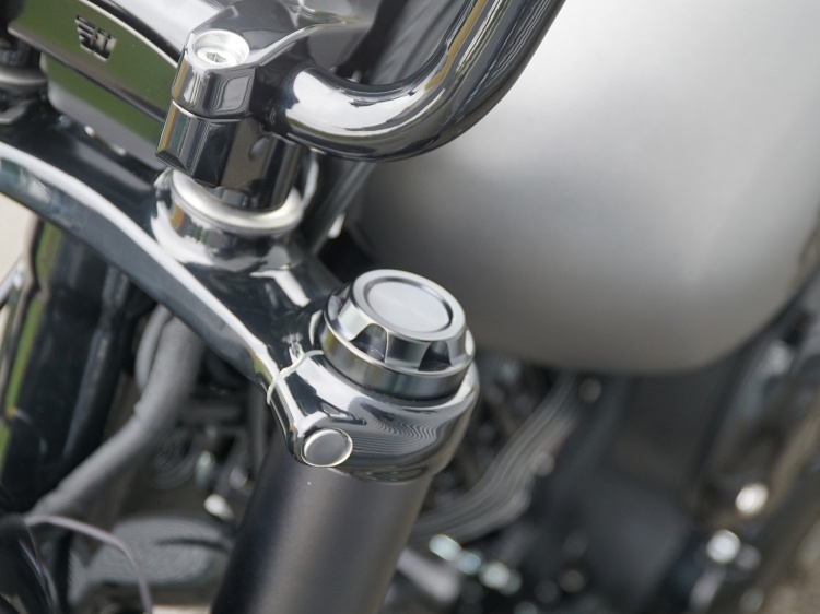 Wunderkind Stem Cover For Front Fork Tubes For Indian Chief