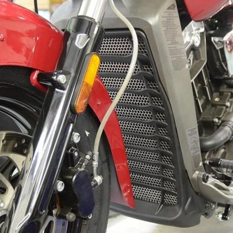 indian scout radiator cover